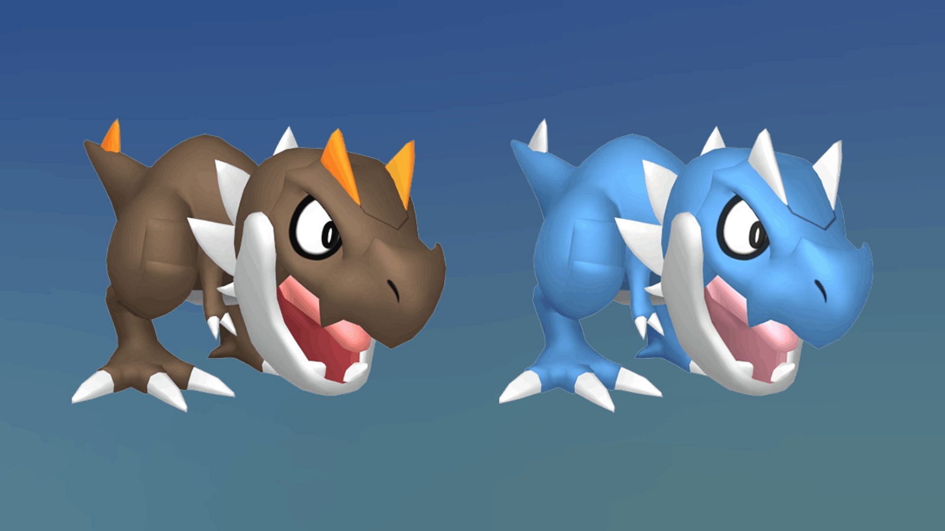 Shiny Tyrunt comparison (Image via TPC)